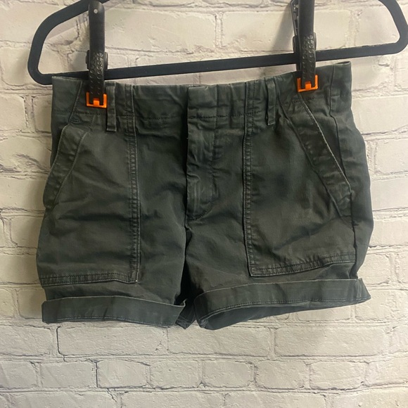 Banana Republic Pants - 5/$20 Banana Republic Women’s Authentic Chino Blue Black Pocketed Shorts‎ Size 2